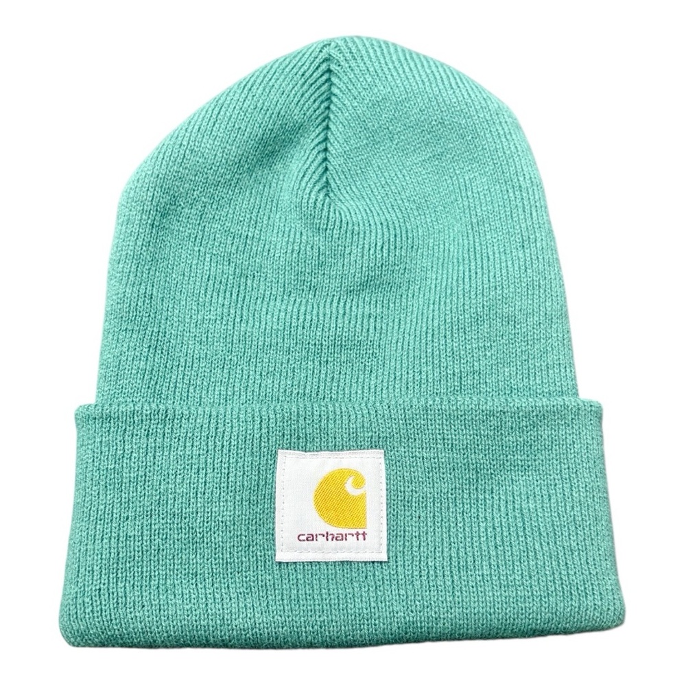 CARHARTT Knit Cuff Beanie In Turquoise